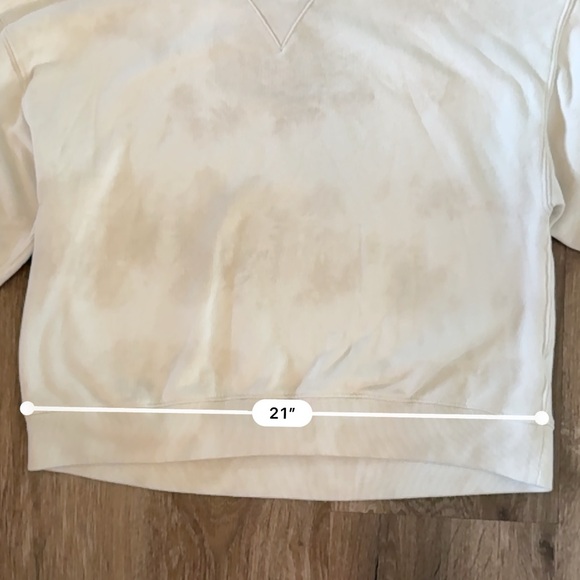 Abercrombie & Fitch Neutral Tie Dye Crew Neck - Picture 7 of 10